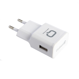 

Сетевое зарядное устройство Qumo, Quick Charge, USB, 2 А, белое