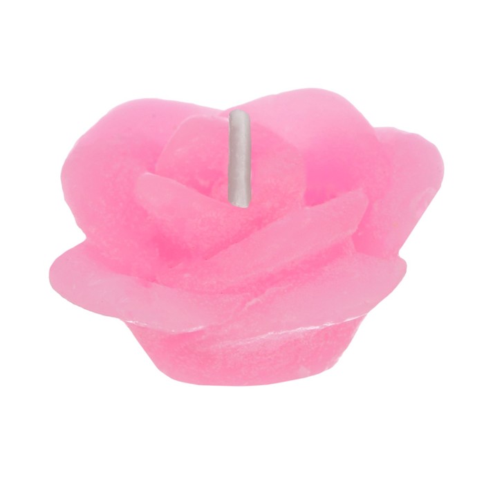 Свеча на открытке "С днём 8 Марта"