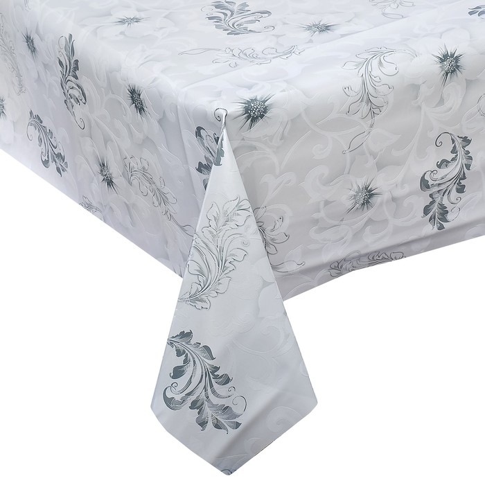 Клеенка столовая на нетканой основе, ширина 130±5 см "Декомир плюс. Декор", рулон 20 м, цвет   29201