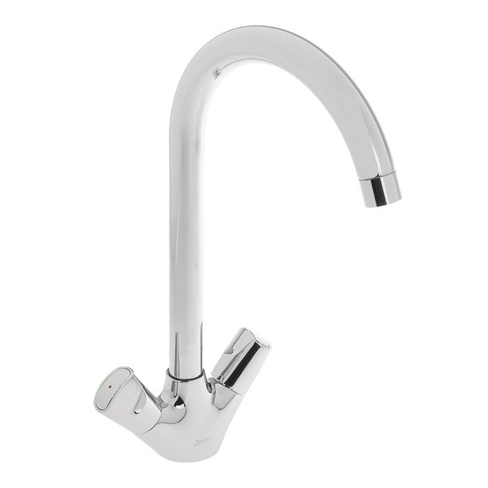 Смеситель для раковины Zollen MINDEN MI75420932, двухрычажный,  хром