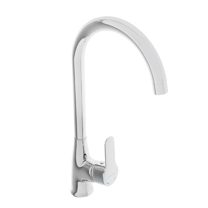 Смеситель для кухни Zollen ZEVEN ZE74610932, однорычажный, хром