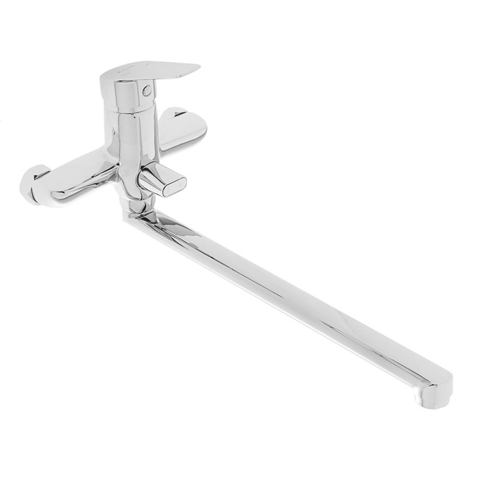 Смеситель для ванны Zollen KORBACH KR62411541, однорычажный, с душевым набором, хром