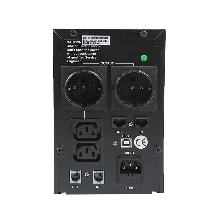 Источник бесперебойного питания Crown CMU-SP800 combo smart, 800 ВА, розетки Euro + IEC