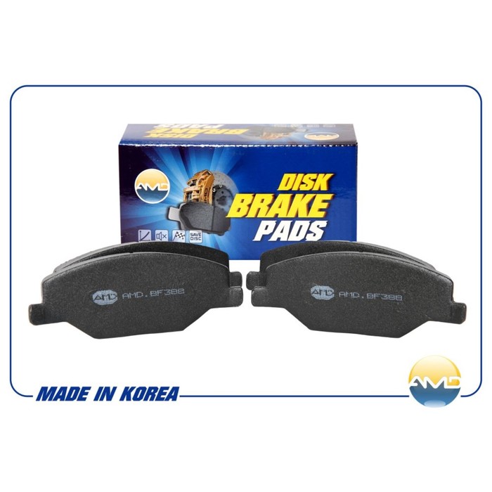 Колодки тормозные AMD AMDBF388