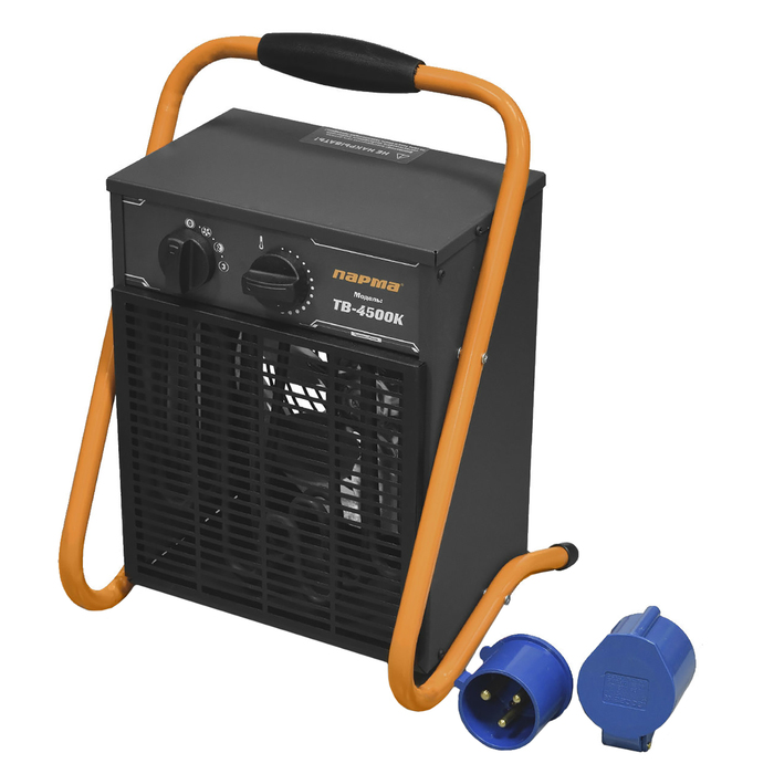 Тепловая пушка "ПАРМА" ТВ-4500К, электрическая, 3/4.5 кВт, 400 м3/час, 220 В