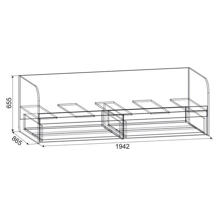 Софа "Челси" ясень шимо темный/крем