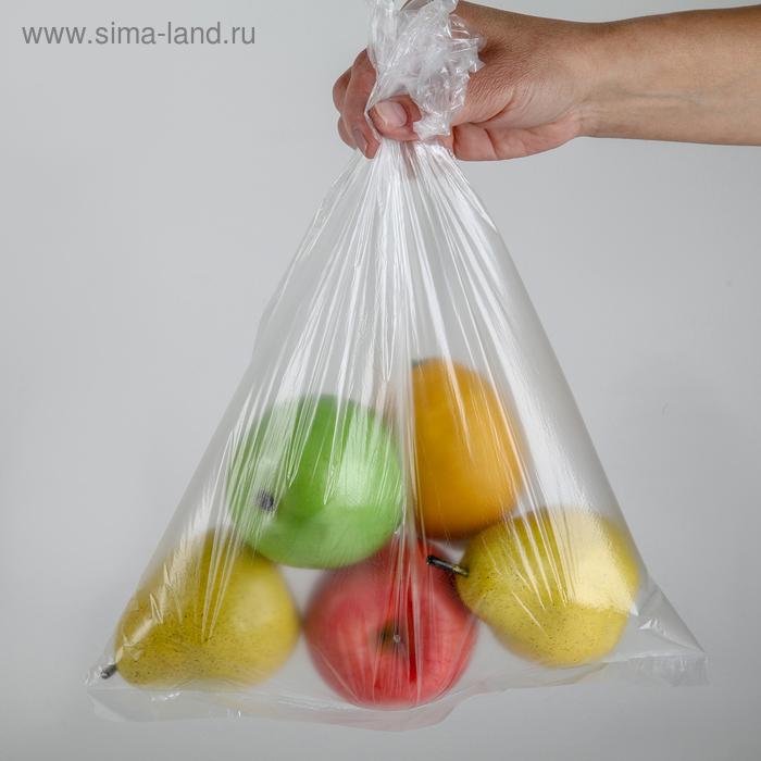 

Пакеты для хранения продуктов, 30×40 см, 100 шт, цвет прозрачный