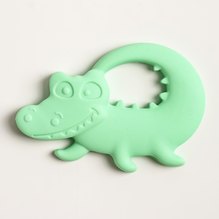 Прорезыватель для зубов «Крокодильчик», цвета МИКС