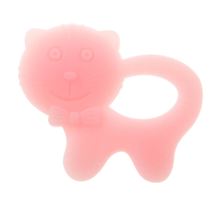 Прорезыватель для зубов «Котик», цвета МИКС