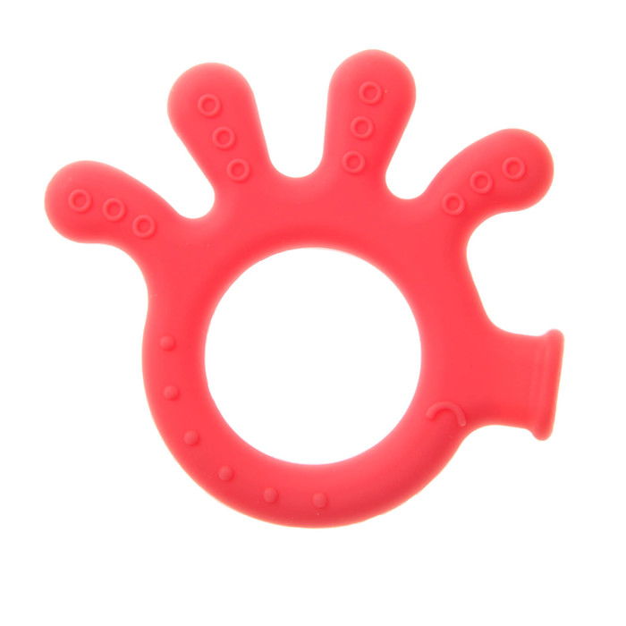 Прорезыватель для зубов «Ручка», цвета МИКС