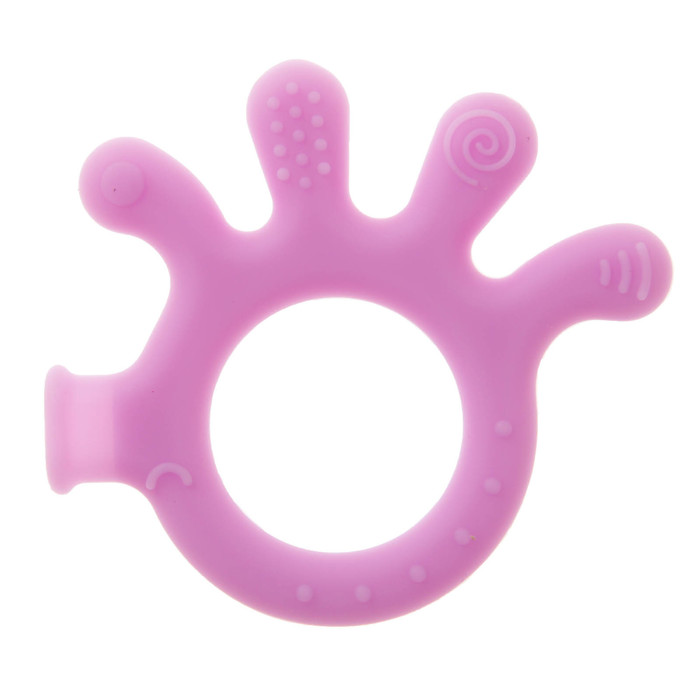 Прорезыватель для зубов «Ручка», цвета МИКС