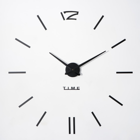 Часы-наклейка DIY 'Кайро', плавный ход, d=65 см Ош