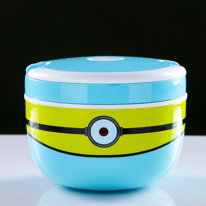 Термос 1.2 л «Глаз Циклопа», суповой, круглый, внутри металл, микс, 15х12.5 см