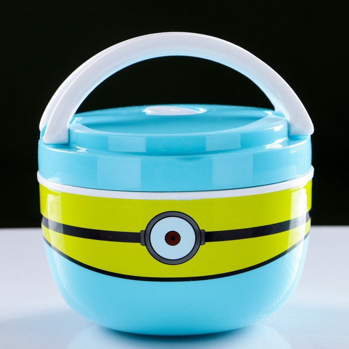 Термос 1.2 л «Глаз Циклопа», суповой, круглый, внутри металл, микс, 15х12.5 см