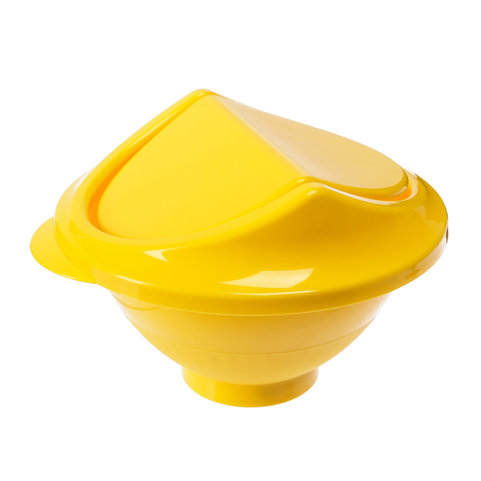 Пиала 500 мл с плавающей крышкой, цвета МИКС