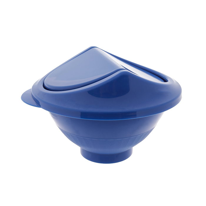 Пиала 500 мл с плавающей крышкой, цвета МИКС