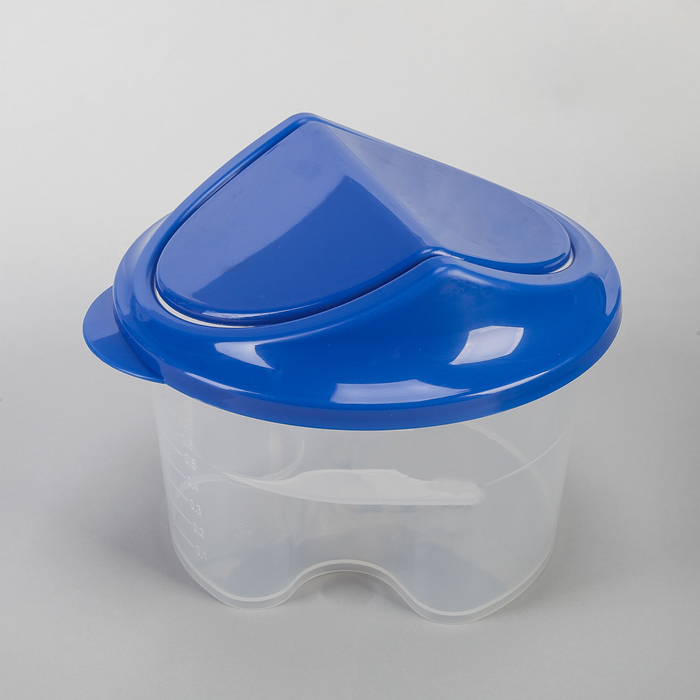 Емкость 1 л, с плавающей крышкой, цвета МИКС