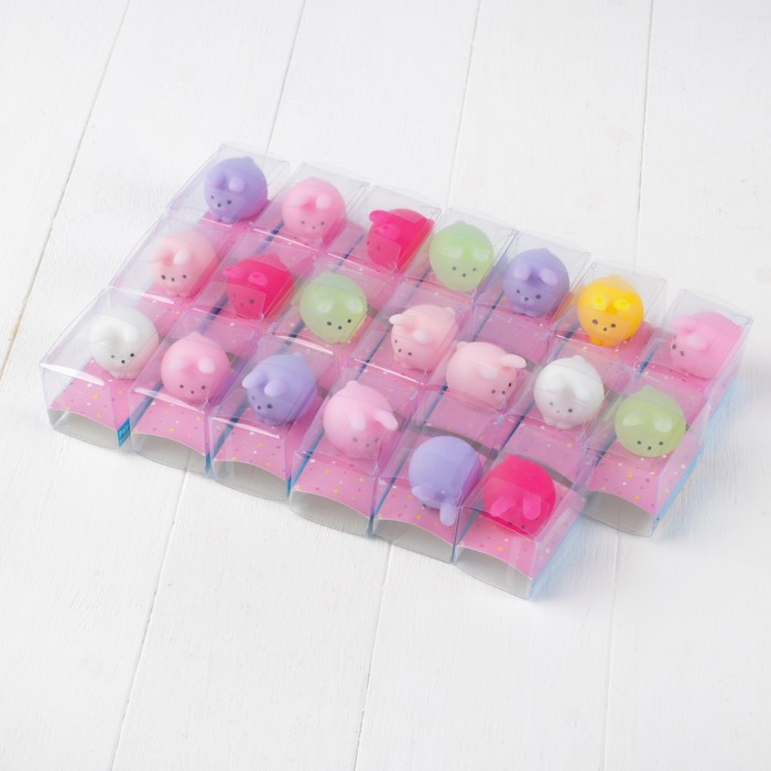 Мялка антистресс "Зайка", цвета МИКС