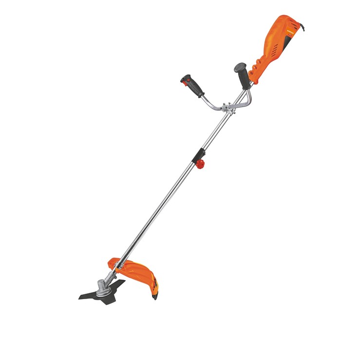 Триммер "Кратон" GT-1400, электрический, 1400Вт, 10000об/мин, леска 1.6-2мм, скос 420мм