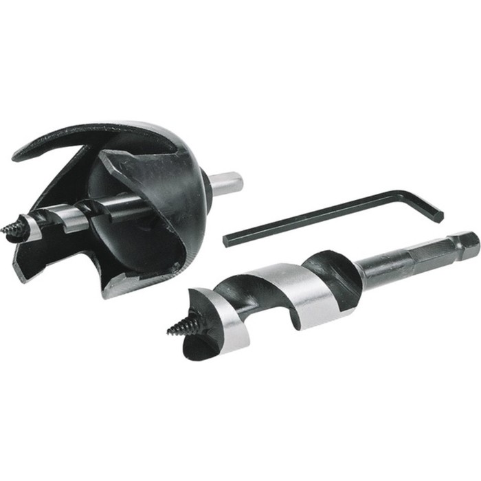 Набор "Кратон", для монтажа замков, сверло 22мм, коронка 64мм