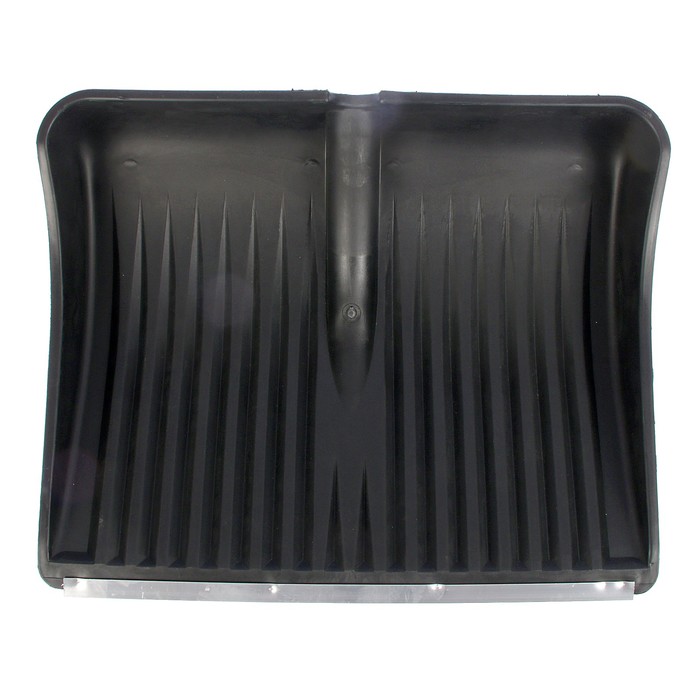 Ковш лопаты пластиковый, 515 × 410 мм, морозостойкий, с алюминиевой планкой, тулейка 32 мм