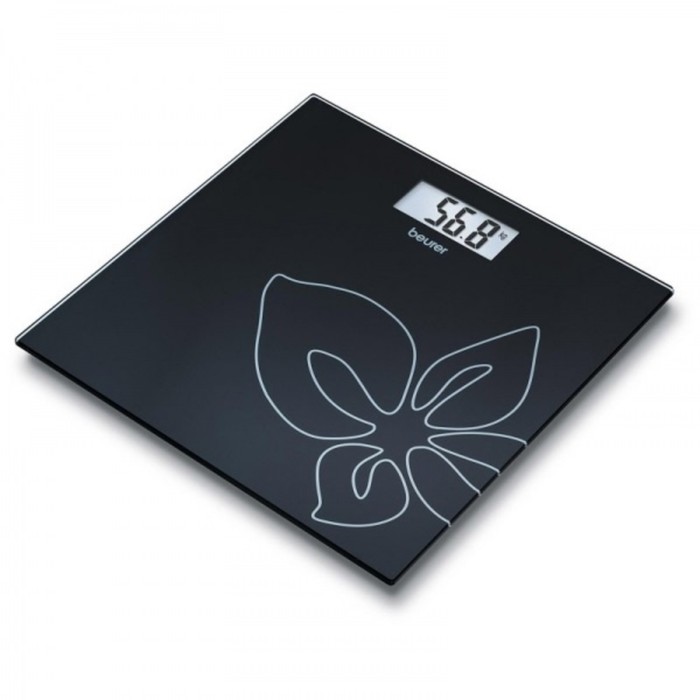 Весы напольные Beurer GS27, электронные, до 150 кг, black flower