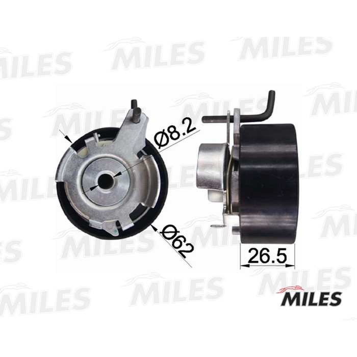 Ролик ремня ГРМ MILES AG02009