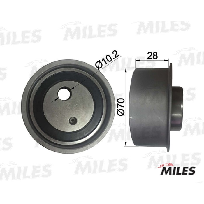 Ролик ремня ГРМ MILES AG02022