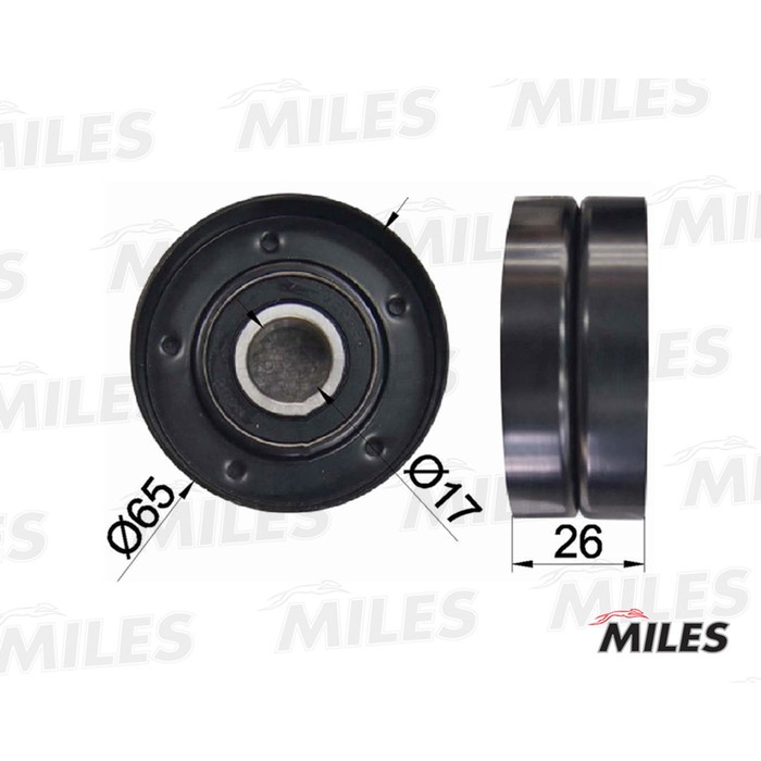 Ролик ремня приводного MILES AG03047
