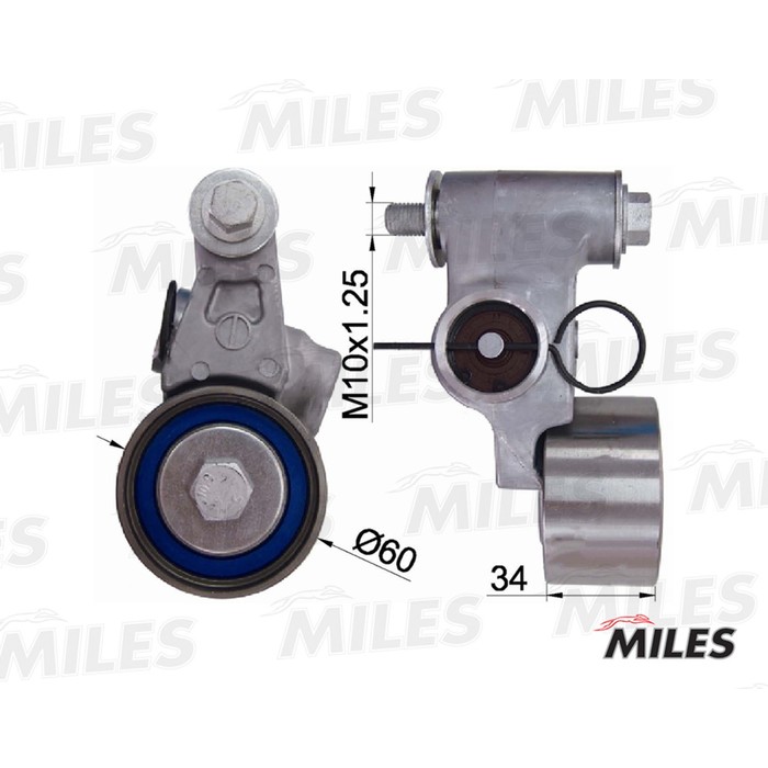 Натяжитель ремня ГРМ MILES AG01001