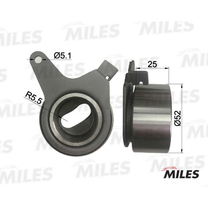 Ролик ремня ГРМ MILES AG02007