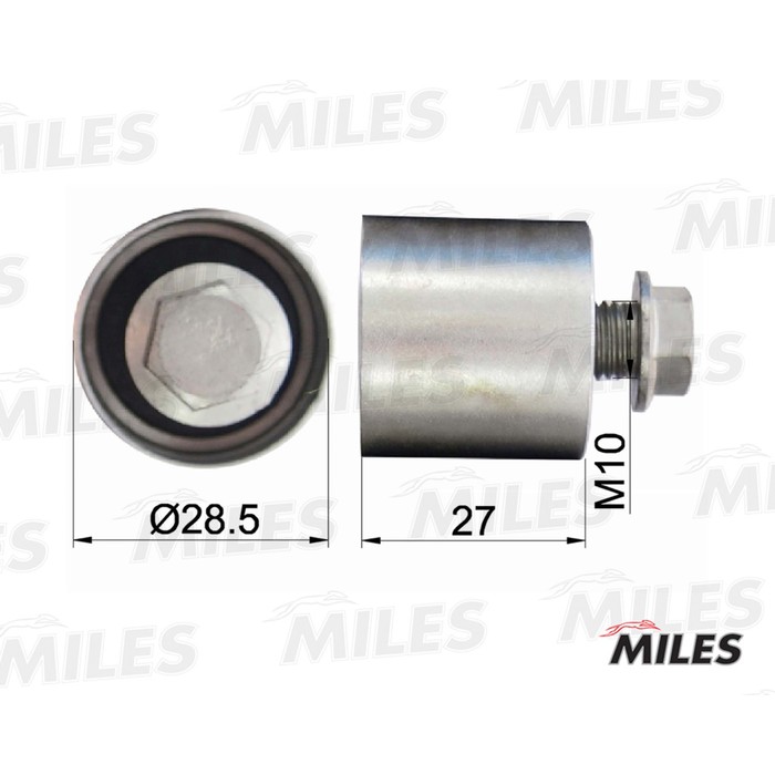 Ролик ремня ГРМ MILES AG02034