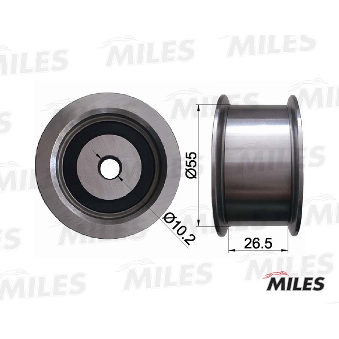 Ролик ремня ГРМ MILES AG02067