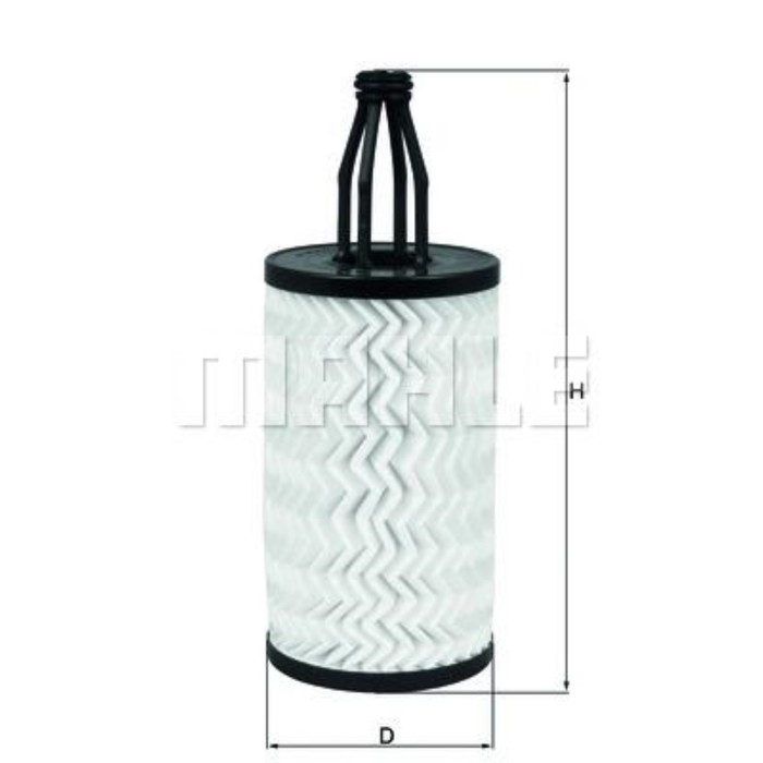 Фильтр масляный KNECHT OX814D