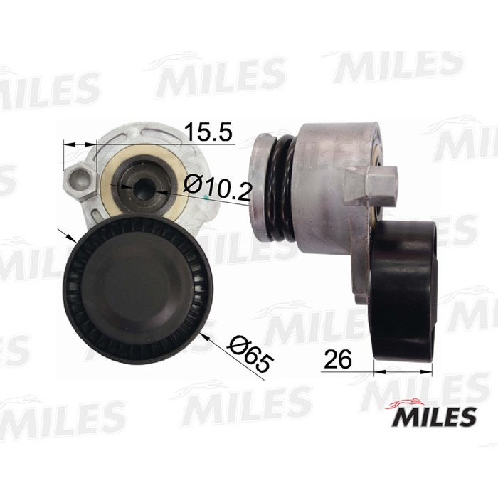 Натяжитель ремня приводного MILES AG00034