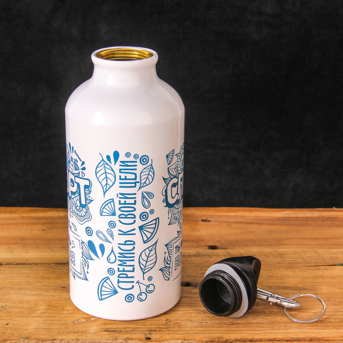 Бутылка для воды "Спорт", 400 мл