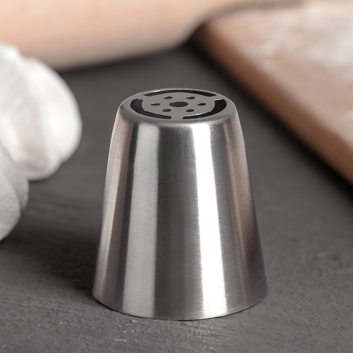 Насадка кондитерская d=3,7 см "Тюльпан 3 лепестка"