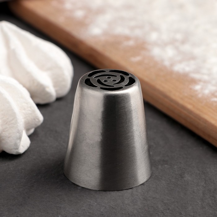 Насадка кондитерская d=3,7 см "Цветок 8 лепестков"