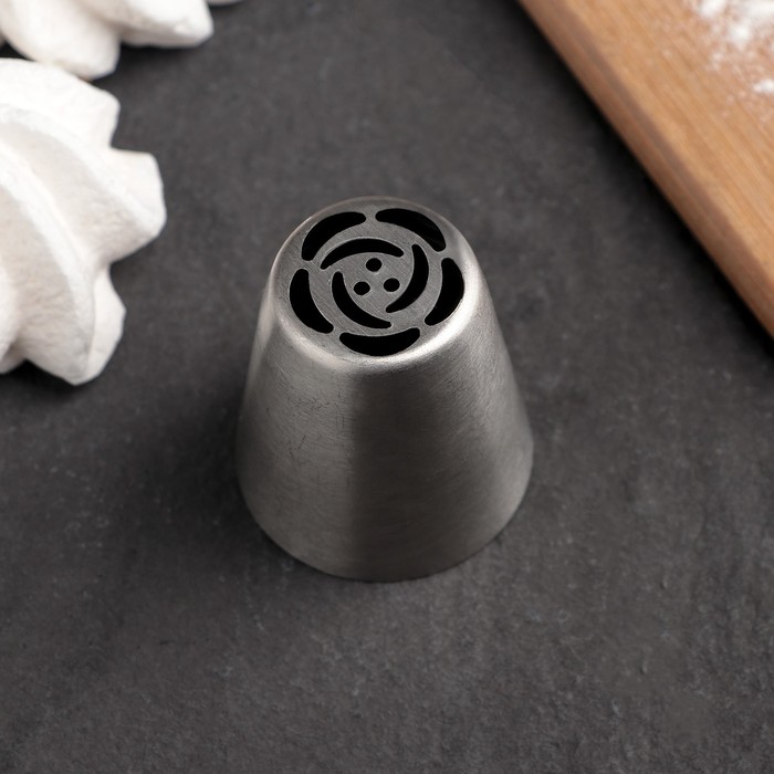 Насадка кондитерская d=3,7 см "Цветок 8 лепестков"