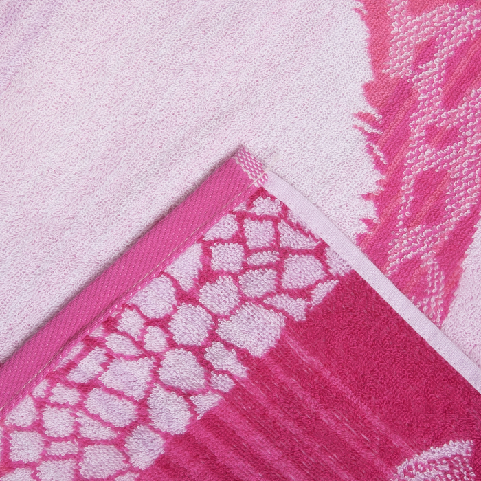 Полотенце махровое "Этелька" Жираф 50х90 см, 100% хл, 420 гр/м²