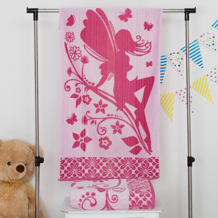 Полотенце махровое "Этелька" Фея 50х90 см, 100% хл, 420 гр/м²