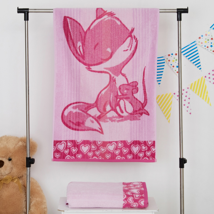 Полотенце махровое "Этелька" Дружба 50х90 см, 100% хл, 420 гр/м²