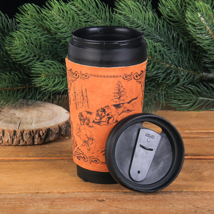 Термокружка "Охота на зайца", 400 мл