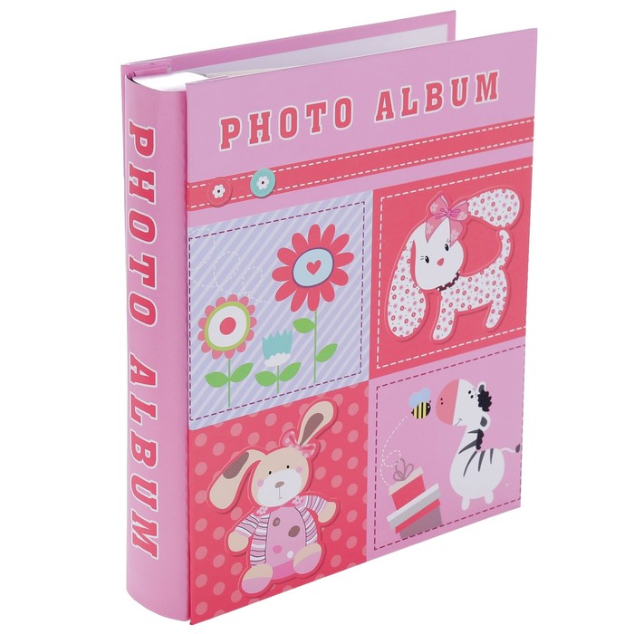 Фотоальбом на 20 магнитных листов "Весёлые картинки" в коробке 20,7х26,3х6 см МИКС