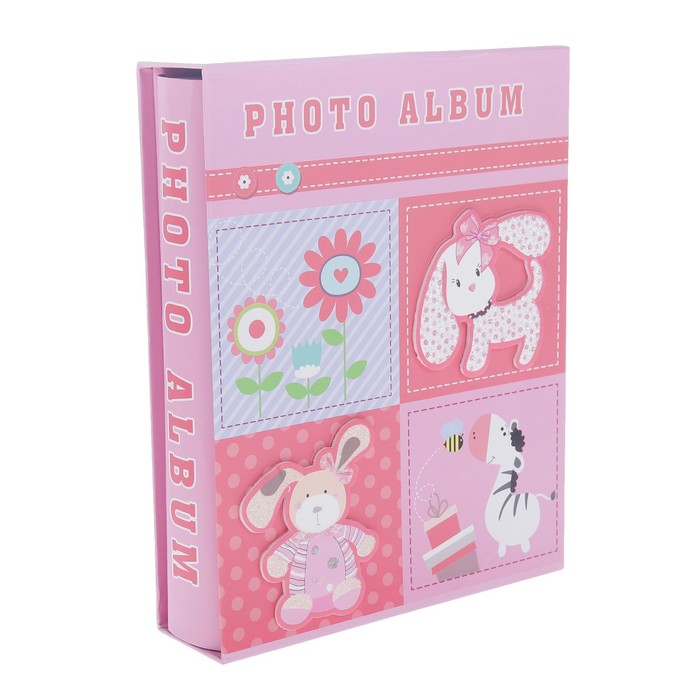 Фотоальбом на 20 магнитных листов "Весёлые картинки" в коробке 20,7х26,3х6 см МИКС