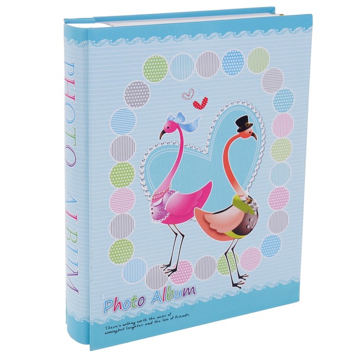 Фотоальбом на 20 магнитных листов "Весёлая парочка" в коробке 20,7х26,3х6 см МИКС