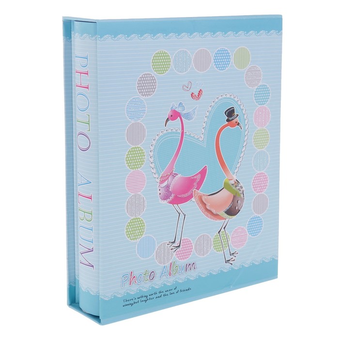 Фотоальбом на 20 магнитных листов "Весёлая парочка" в коробке 20,7х26,3х6 см МИКС