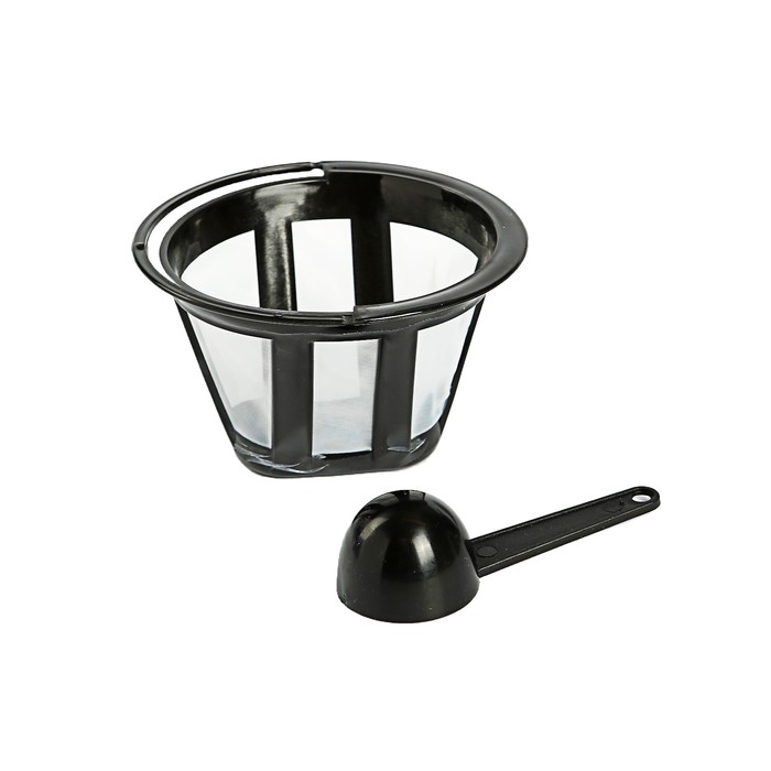 Кофеварка GL-540, 500 Вт, резервуар 0.24 л, 2 чашки, черный