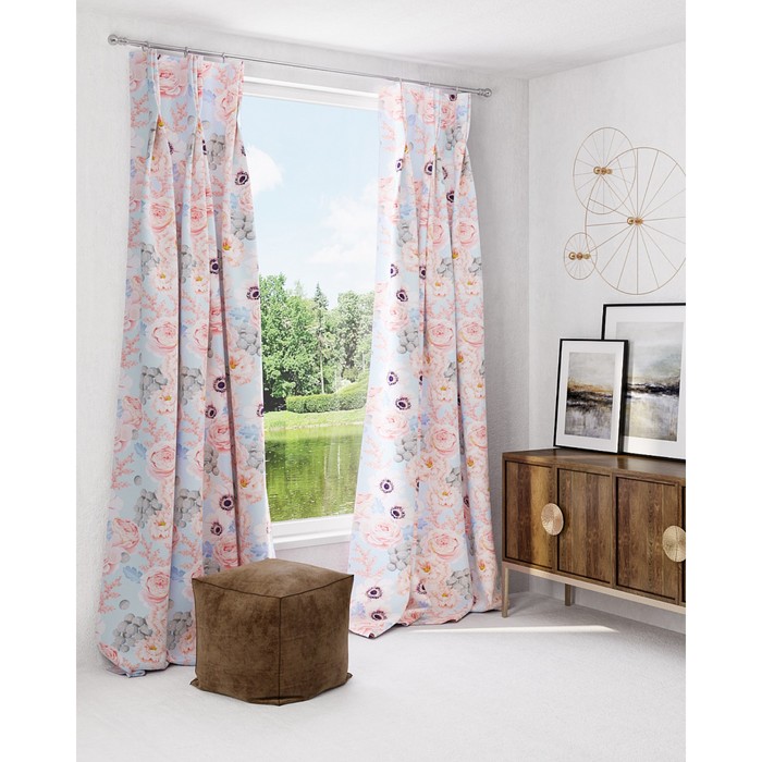 Шторы «Кристьен», размер 150х260 см-2 шт