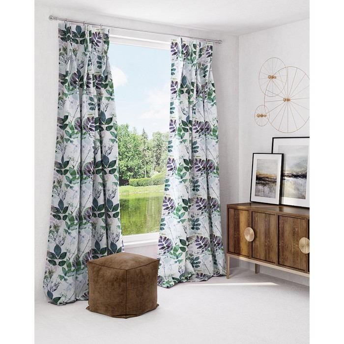 Шторы «Трелин», размер 150х260 см-2 шт